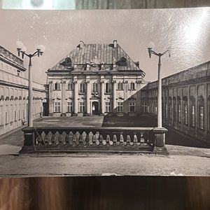 Vintage Polish Postcard Of Copper-Roof Palace Pałac Pod Blachą In Warsaw Poland